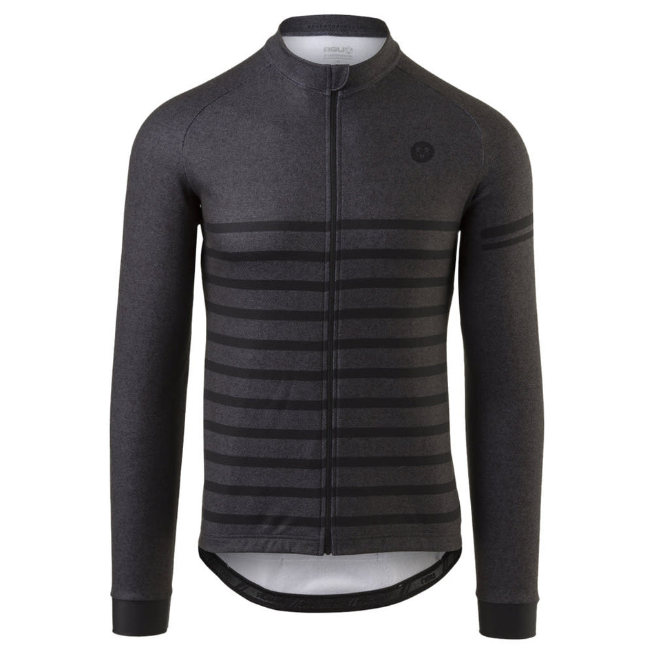 Maglia Mid Season Sport Uomo Grigio Acciaio - Maniche Lunghe