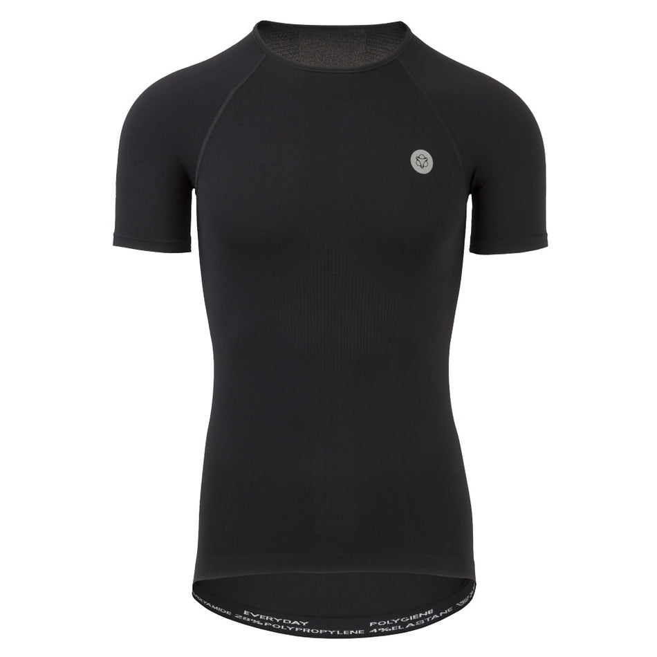 Maillot Intime EVERYDAY Base Unisexe Noir - Manches Courtes