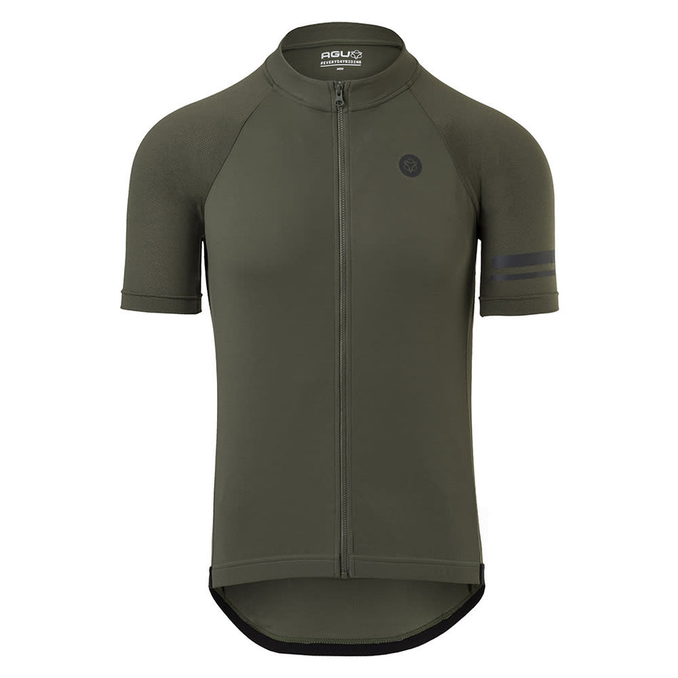 Trikot CORE ESSENTIAL Herren Armeegrün - Kurzarm