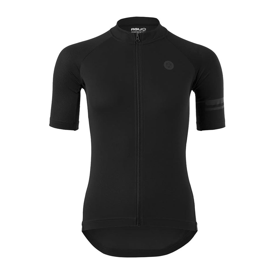 CORE ESSENTIAL Shirt Damen Schwarz - Kurzarm