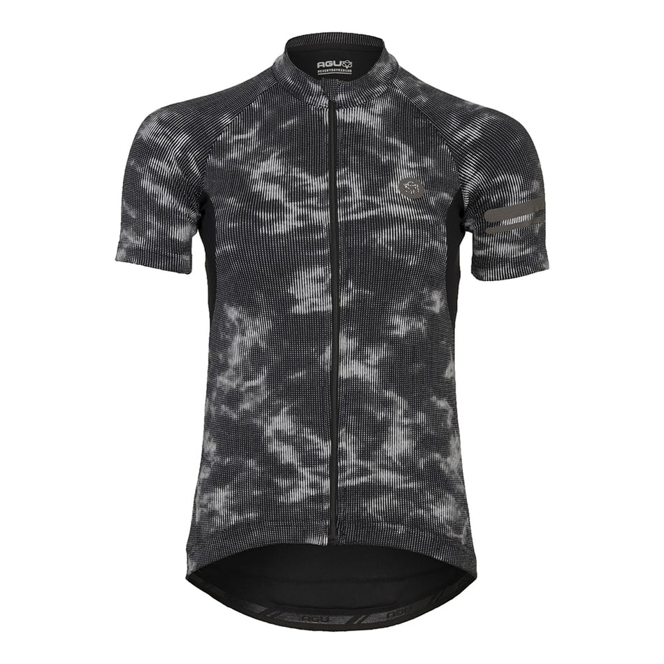 Reflective ESSENTIAL Shirt Damen Schwarz - Kurzarm