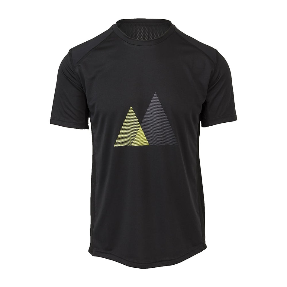 MTB Sport Shirt Herren Schwarz - Kurzarm