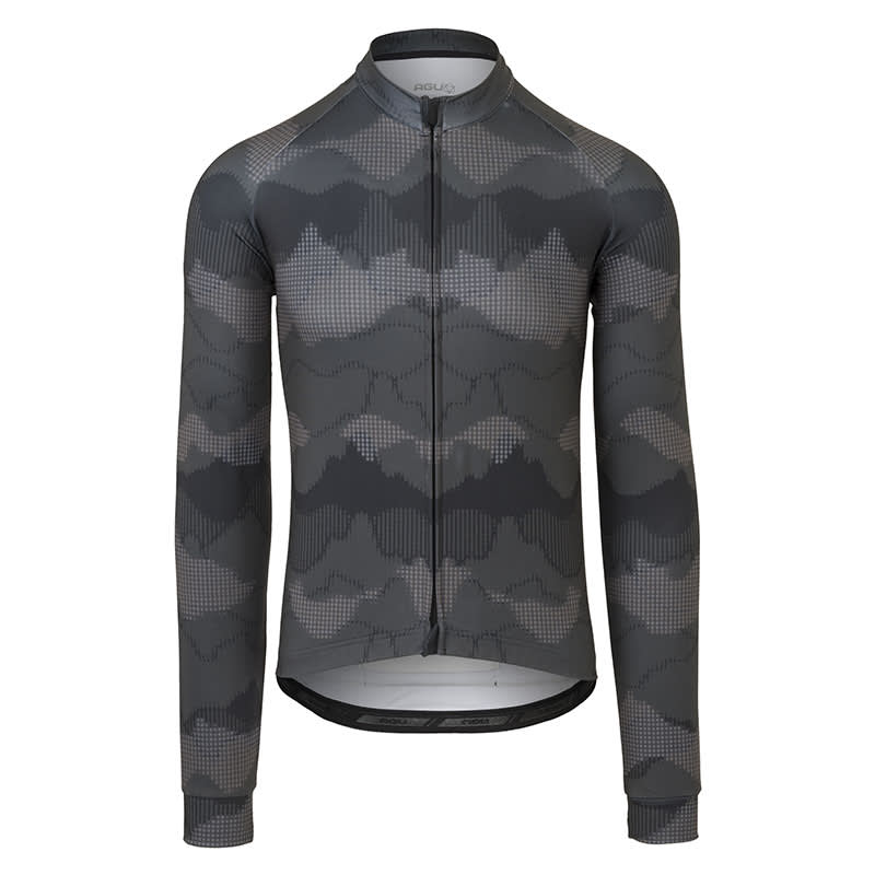 Gravel VENTURE Shirt Herren Off Black - Langarm