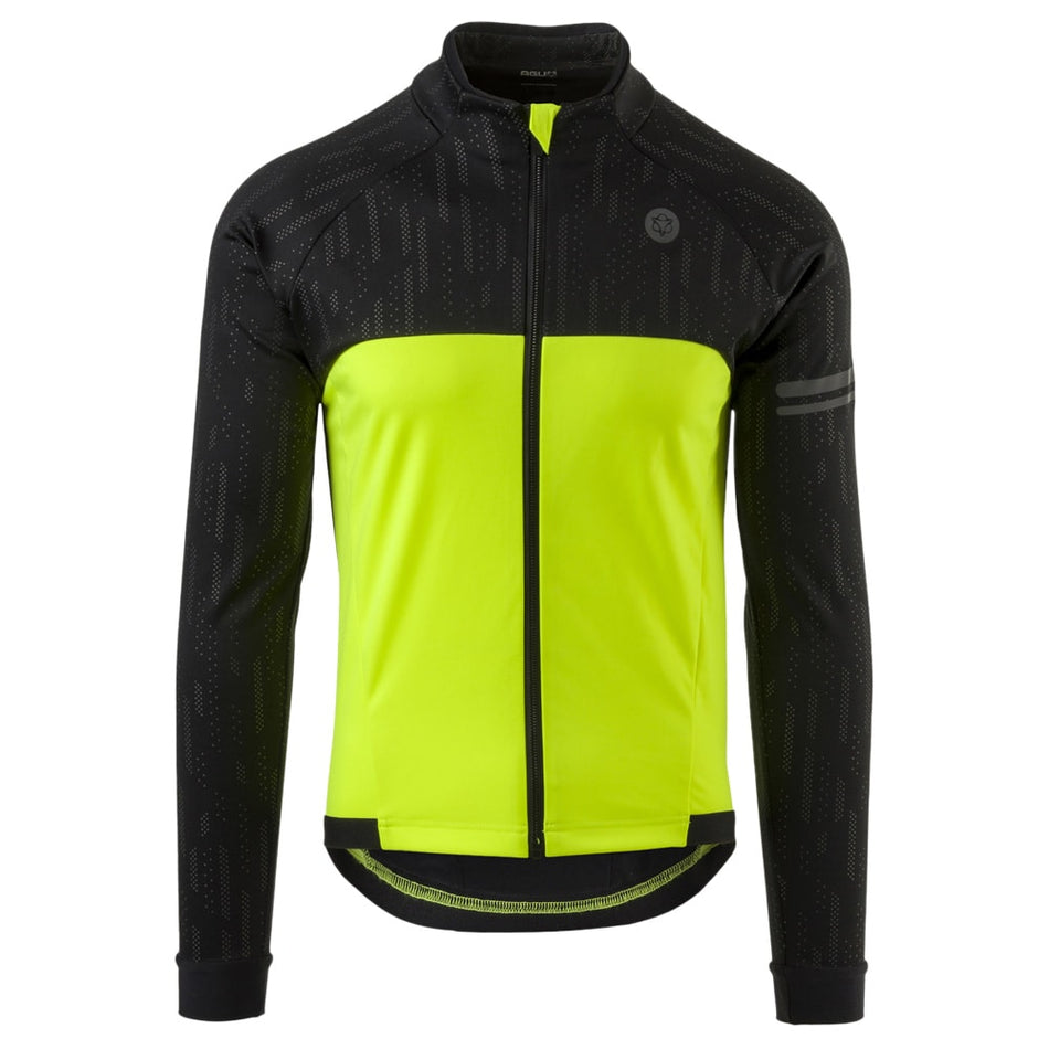 Chaqueta Winter Sport Hombre Negro/Amarillo Alta Visibilidad