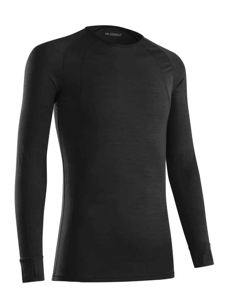 GIST - Koszulka Merino z długim rękawem
