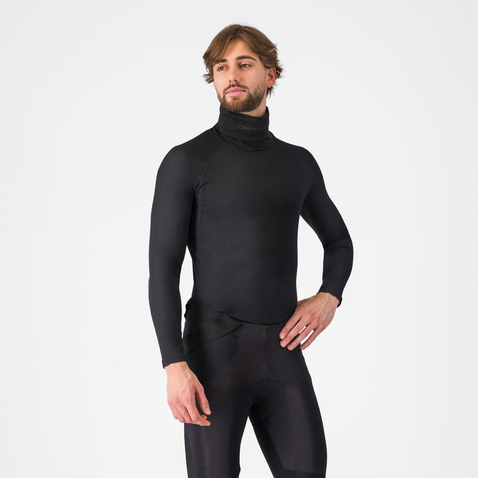 Sous-maillot d'Hiver Manches Longues Castelli Flanders 2 Col Montant Chauffant 2026
