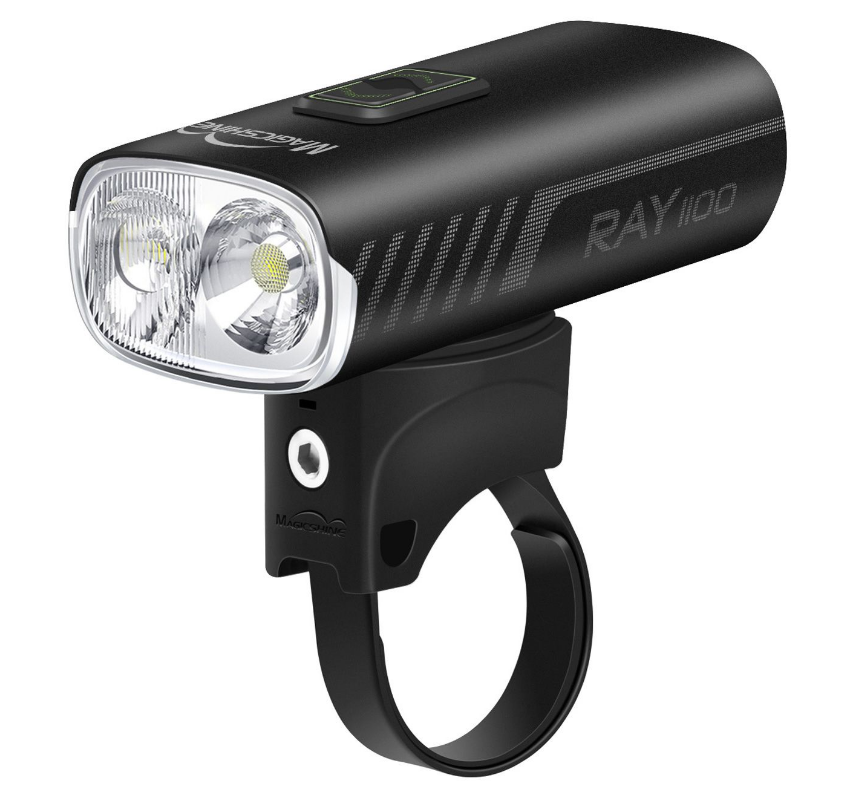 Fanalino anteriore a led bianco Magicshine RAY1100 USB-C