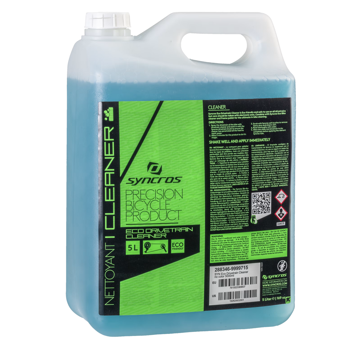 Syncros Pulitore trasmissione PAK-2 5000 ml 5000ml