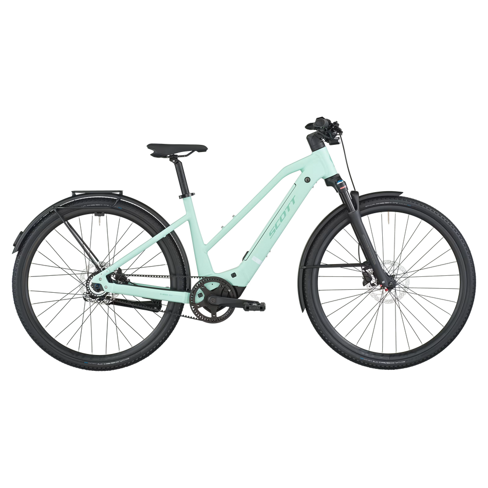 Scott Passage 10 Belt Slope Bosch 400 Wh S / mint green