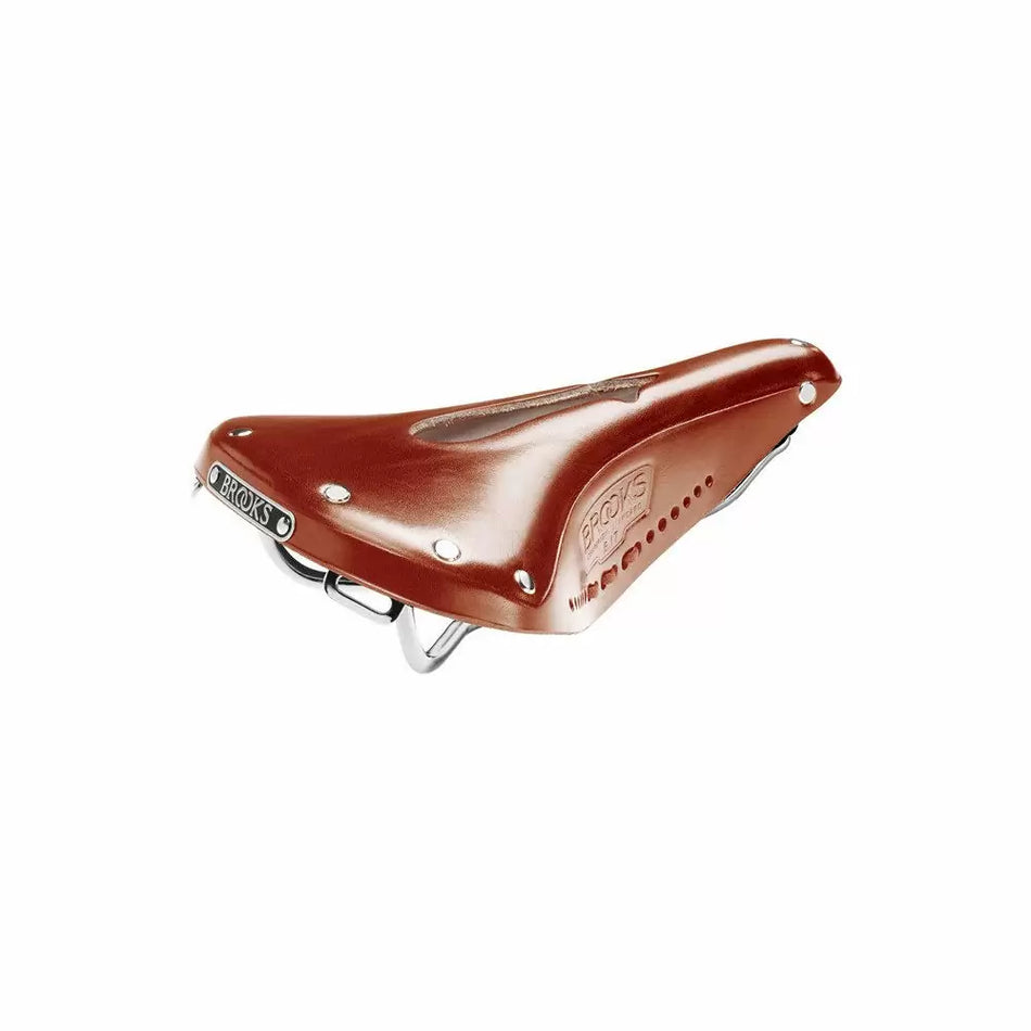 Sattel Brooks B17 Carved Honey Laced