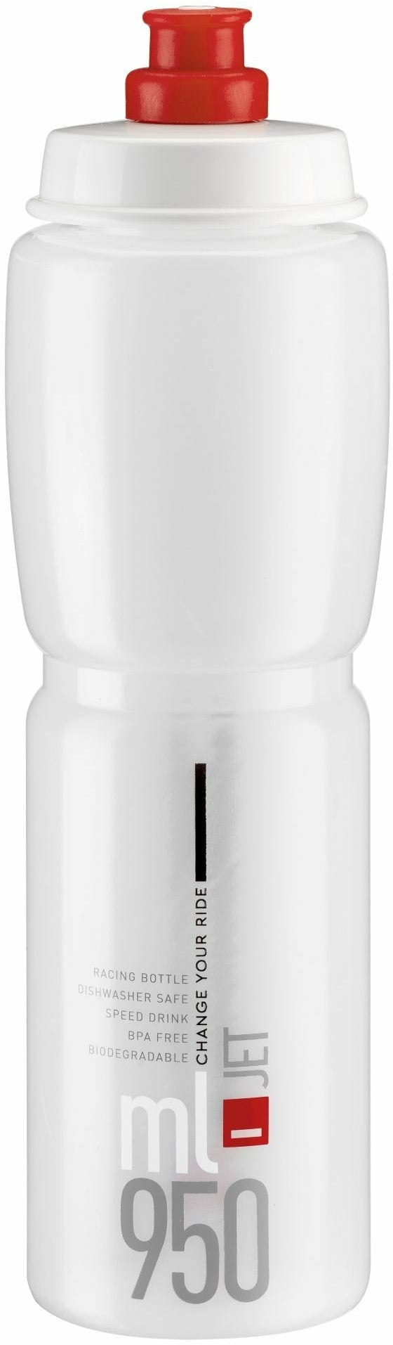 Bidón Elite Jet transparente 950ml
