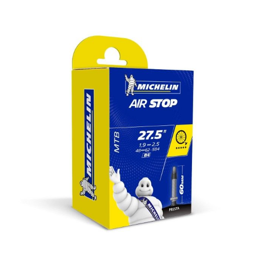 Michelin MTB Air Stop Schlauch 27.5x1.90/2.50 Presta Ventil 60mm
