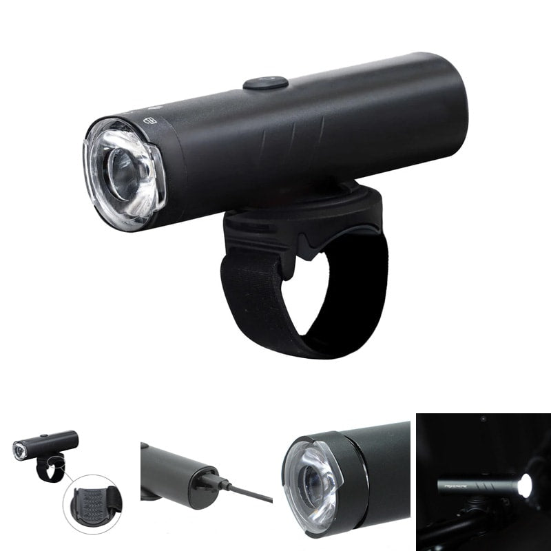 Przednia lampa FOCUS 1500 lumenów USB IP66 power bank