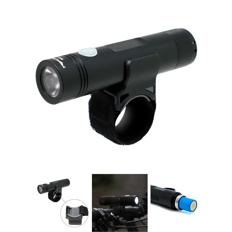 Przednia lampa CORE 900 lumenów USB