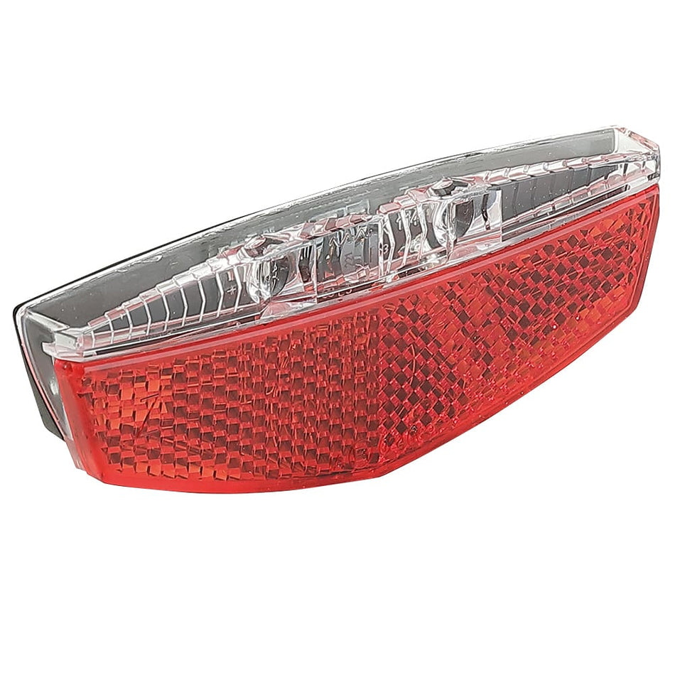 Tylna lampka BRIGHT do e-bike z 2 czerwonymi diodami LED 0,6 W