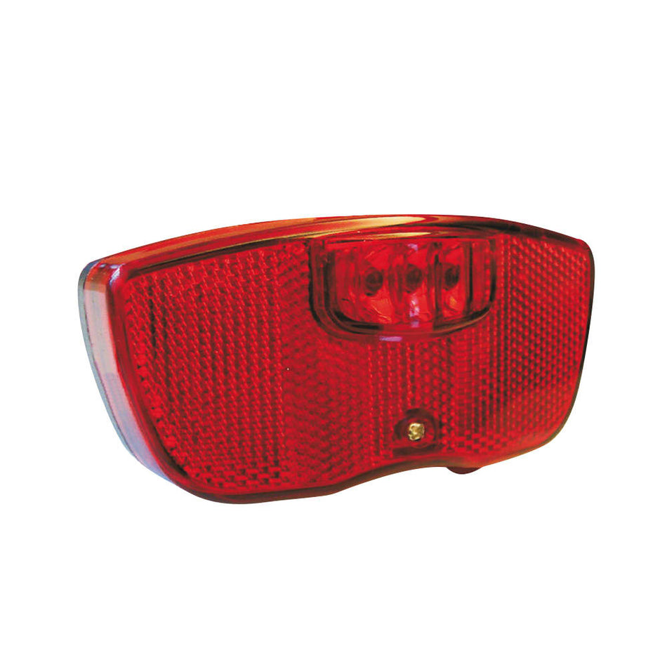 Tylna Lampa na Baterię 105x50x30mm z 3 Czerwonymi LED - Bagażnik