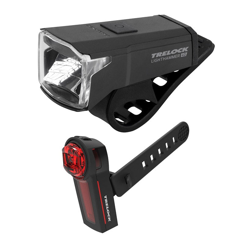 Lampa LED LS440 LIGHTHAMMER Przednia+Tylna Zestaw Vector 40Lux