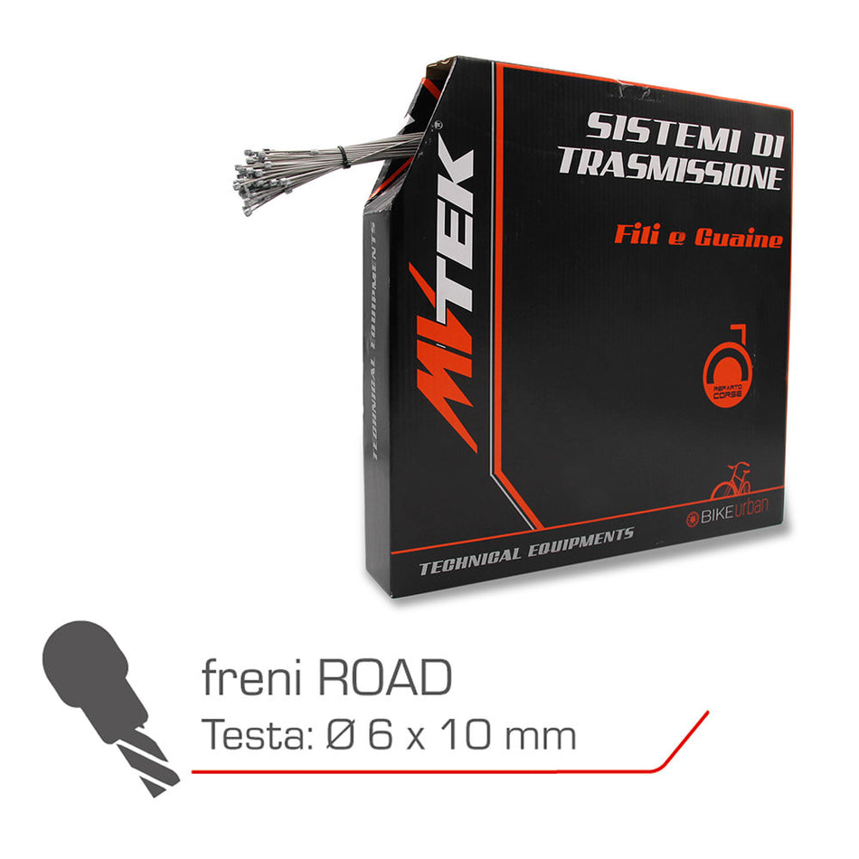 Bremszug SHIMANO ROAD 1,5x2000mm - Slick-Kabel Werkstatt Box 100 Stück