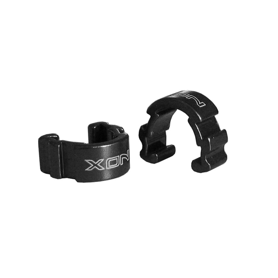 Cable Clamp 10.1x5.6x11.95 in Aluminum 6061 T6 Black 6 Pieces