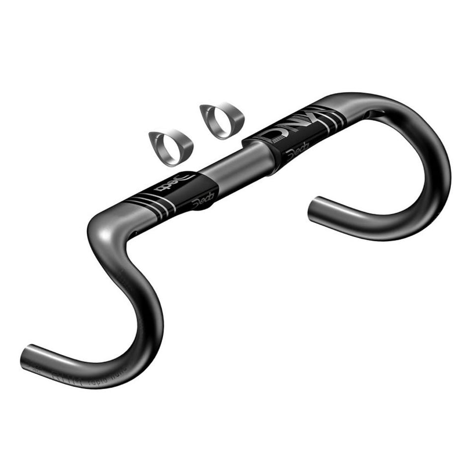 Guidon VINCI avec DCR 31,8mm x 420mm RHM en carbone PoB