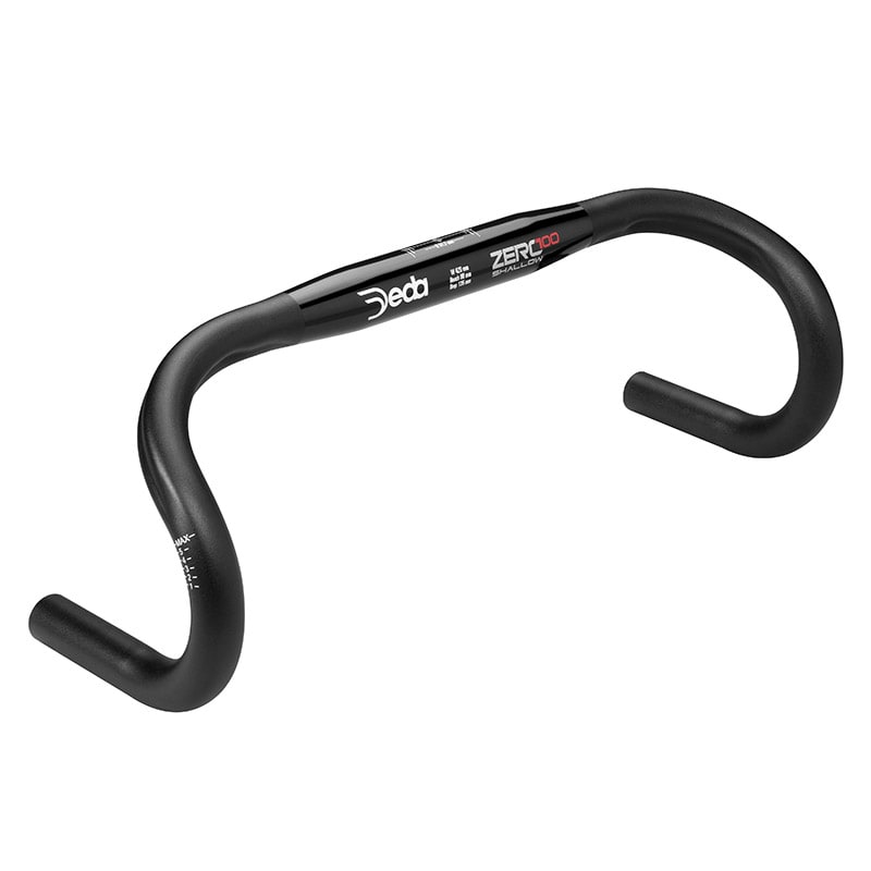 Lenker ZERO100 31,7mm x 420mm Shallow aus Aluminium Schwarz 2024