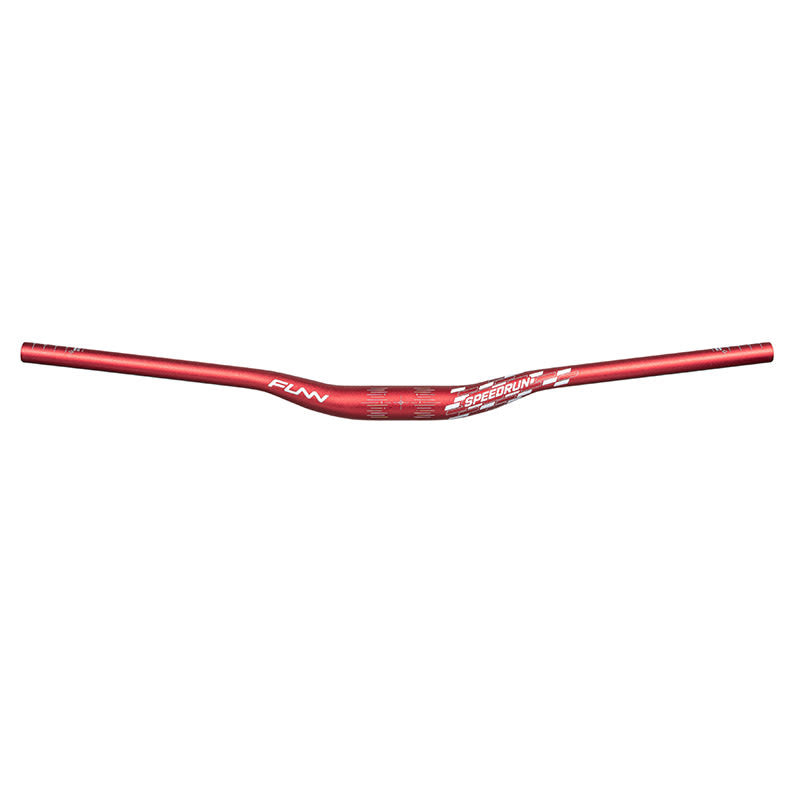 Lenker SPEEDRUN JUNIOR 31,8mm x 680mm aus Legierung Rot Rise: 20mm