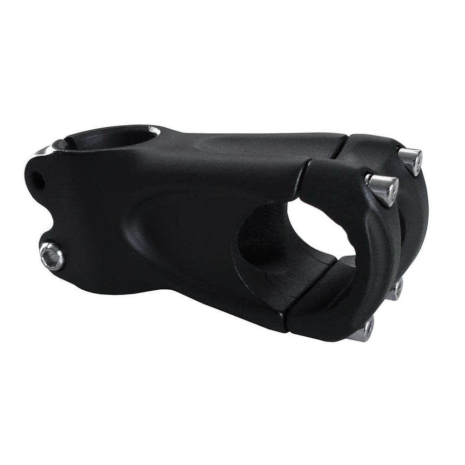 Mostek kierownicy MTB 31,8mm x 80mm z aluminium 10° matowy czarny