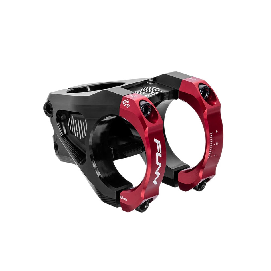 EQUALIZER Vorbau 35x50mm aus Aluminium Rise 0° Rot