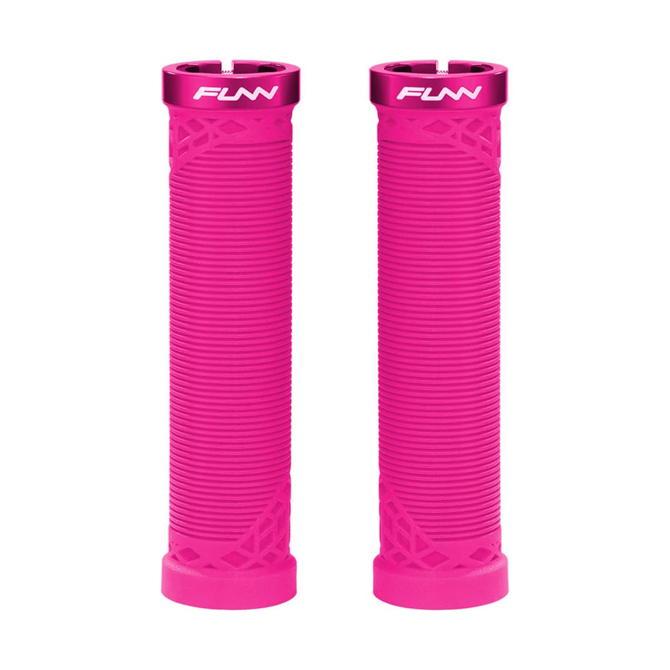 HILT 30mm Lockring Griff Rosa mit Aluminiumhalsring