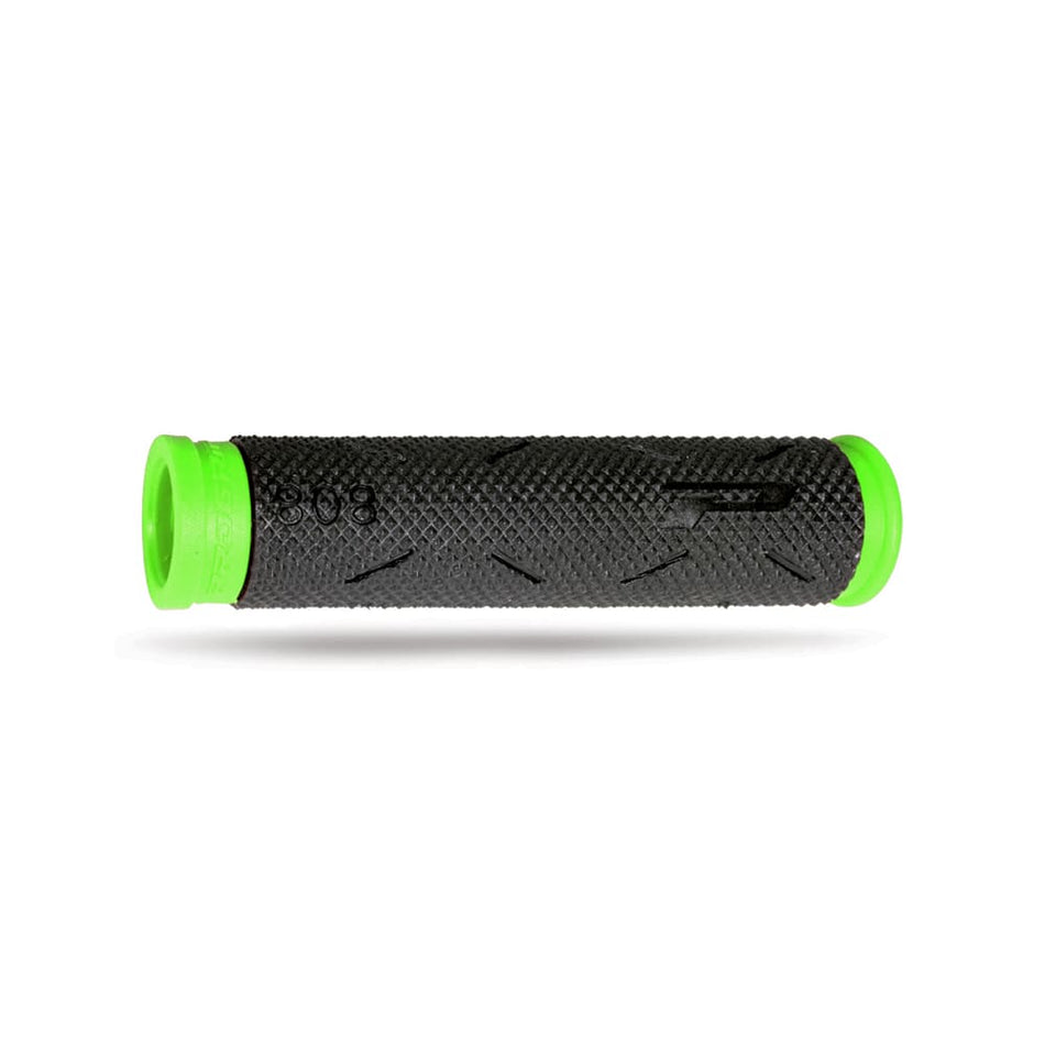 MTB-Griff SOFT TOUCH 125mm aus Gummi Schwarz/Neongrün