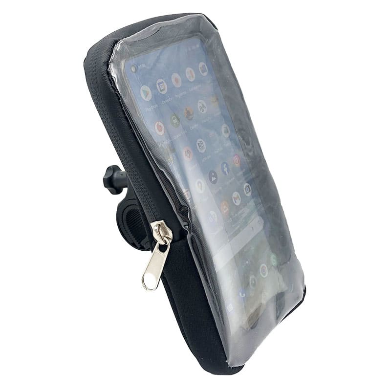 Smartphone-Halter 16,5x8,5cm Bildschirm: über 6" mit Reißverschluss