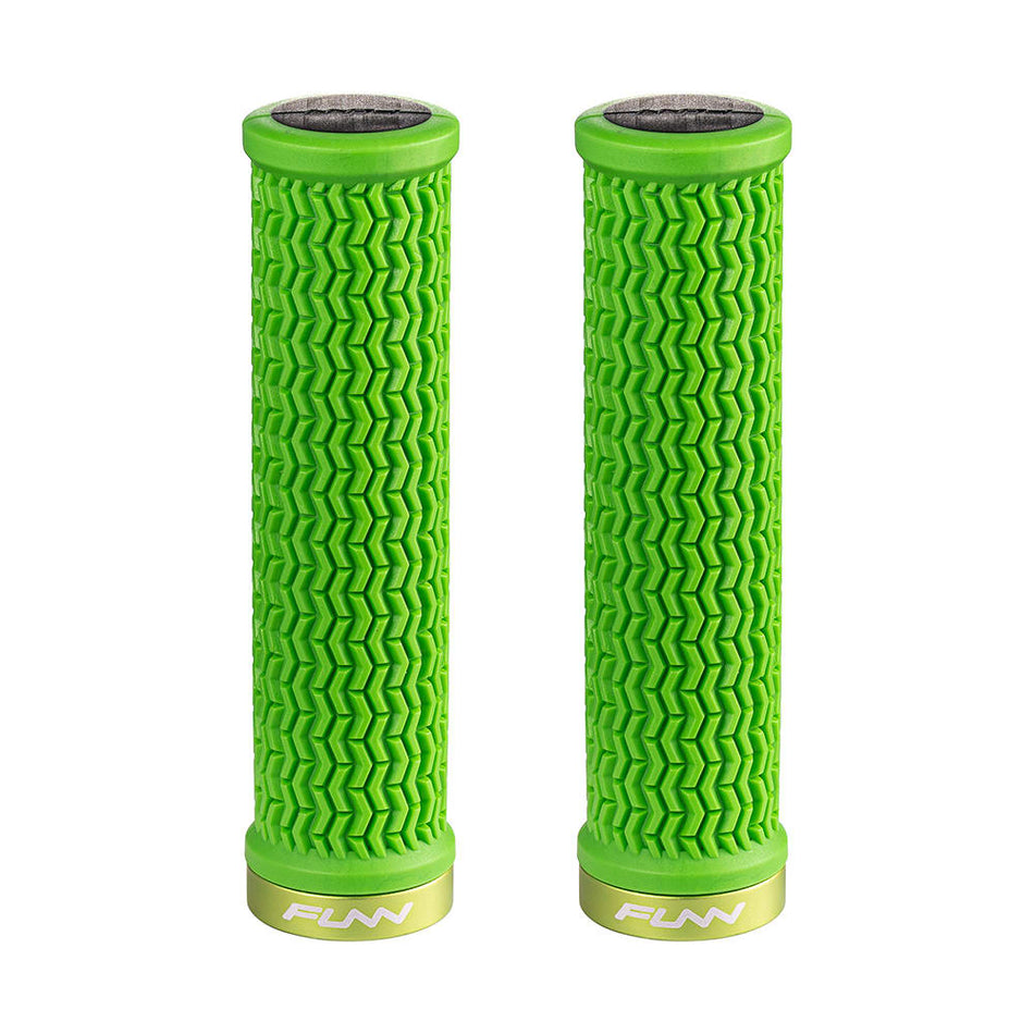 Griff HOLESHOT 31mm mit Aluminium-Klemmring Grün