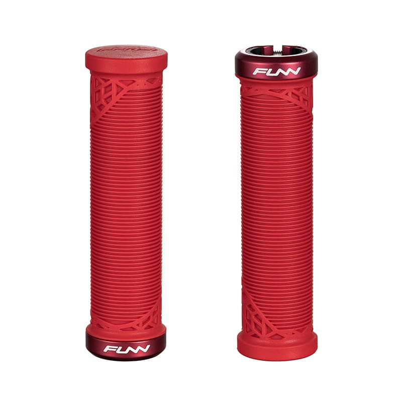 Griff HILT JUNIOR 19mm Rot mit Aluminium-Klemmring