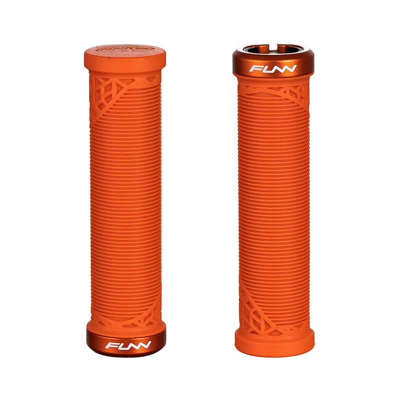 Griff HILT JUNIOR 19mm Orange mit Aluminium-Klemmring