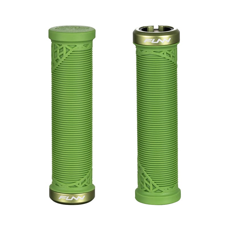 Griff HILT JUNIOR 19mm Grün mit Aluminium-Klemmring