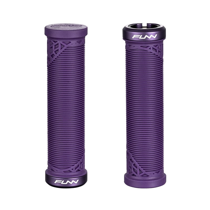 Griff HILT JUNIOR 19mm Violett mit Aluminium-Klemmring