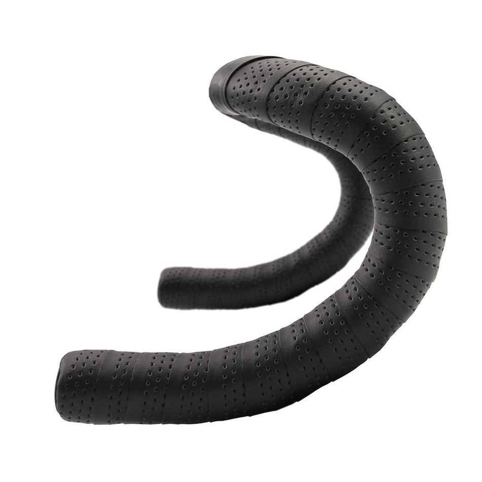 Ruban de Guidon EOLO SOFT Perforé 3mm en PU+EVA Noir