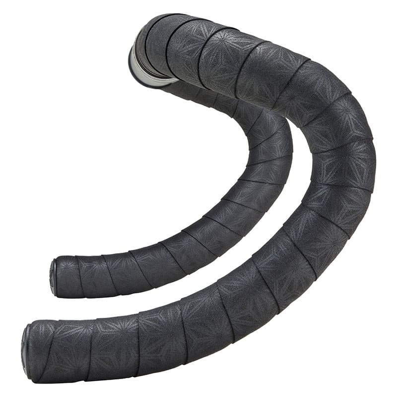 Nastro Manubrio SUAVE 2000x30x2,5mm in EVA Nero + Tappo Nero BT-80