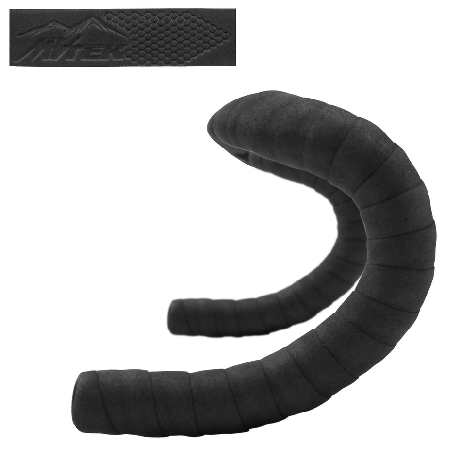 Cinta de Manillar CORK GEL EVO Gravel Tech Negro