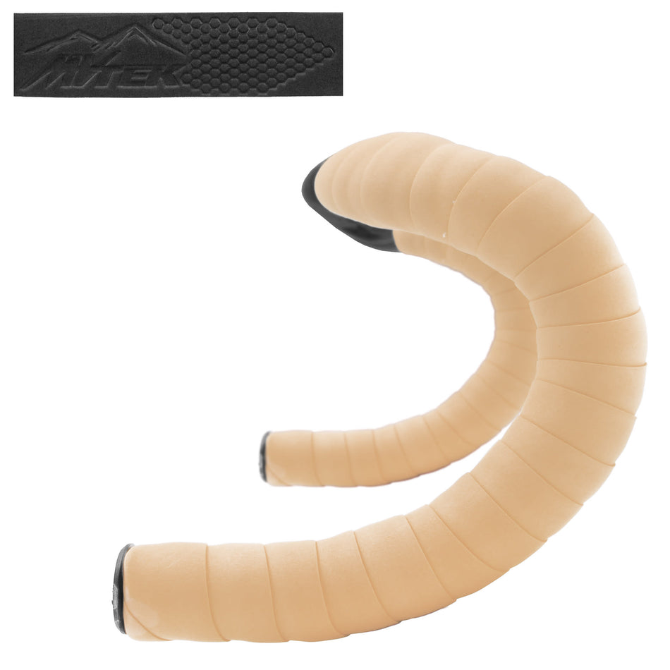 Cinta de Manillar CORK GEL EVO Gravel Tech Crema