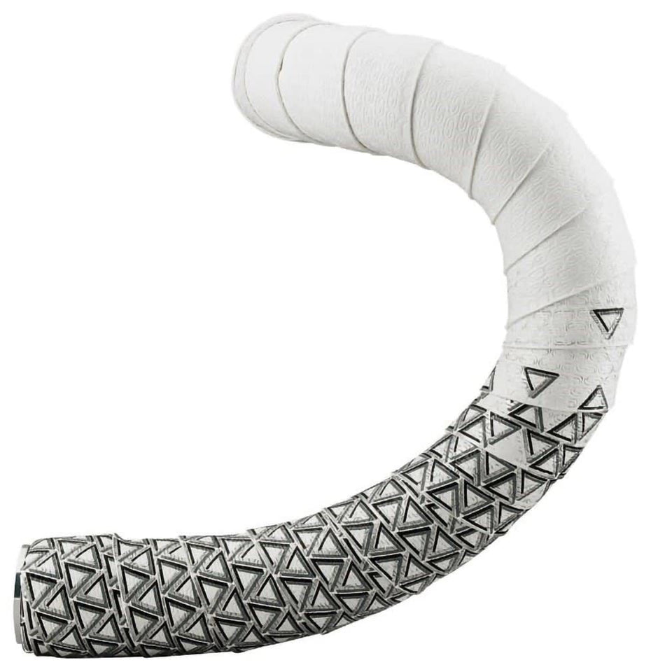 Owijka na kierownicę LOOP 2,5x30x2000mm z PU+EVA Biała/Czarna