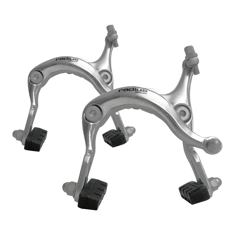 SPORT Rim Brakes Front+Rear in Aluminum 60/81mm Silver (Pair)