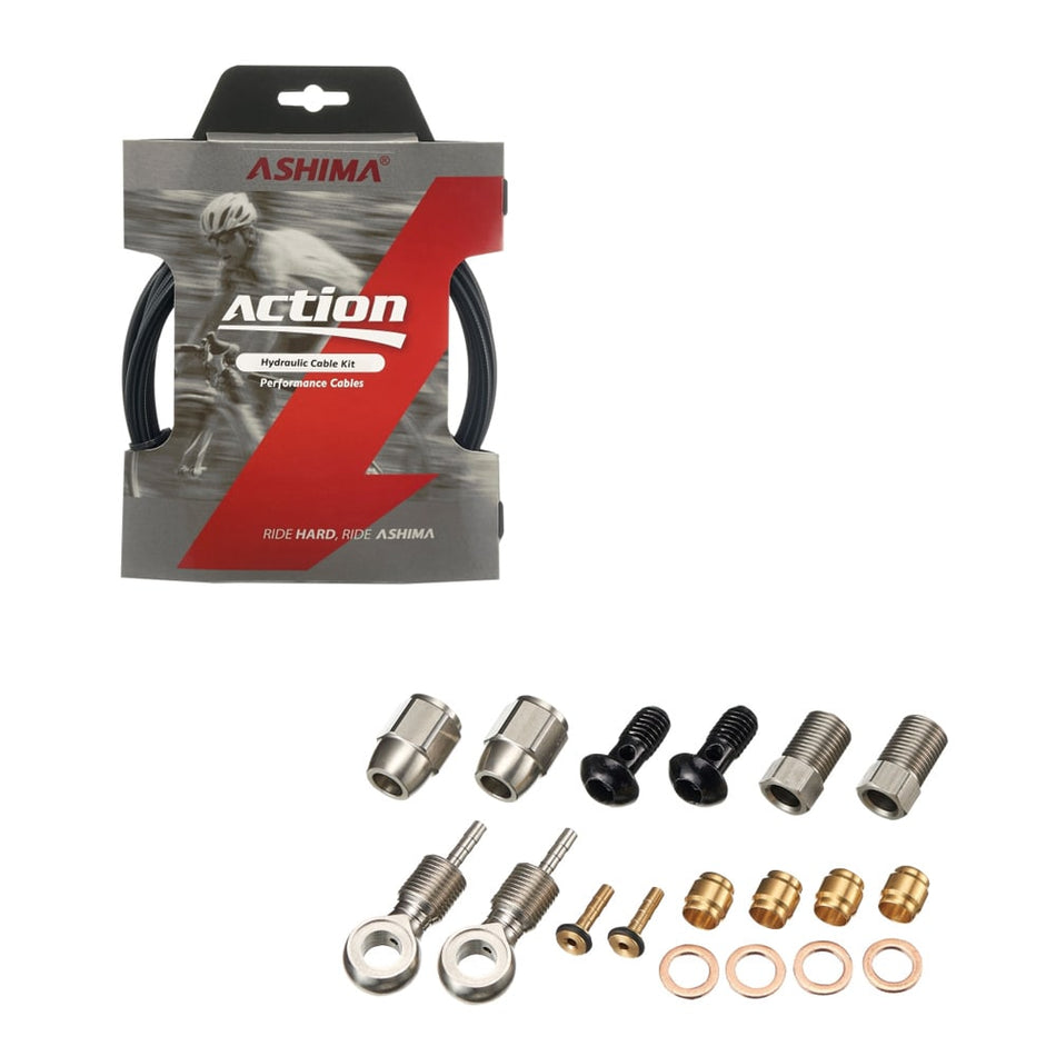 Schlauch+Anschlüsse (KIT) FORMULA 5x2,3mm und Länge: 3m aus Nylon