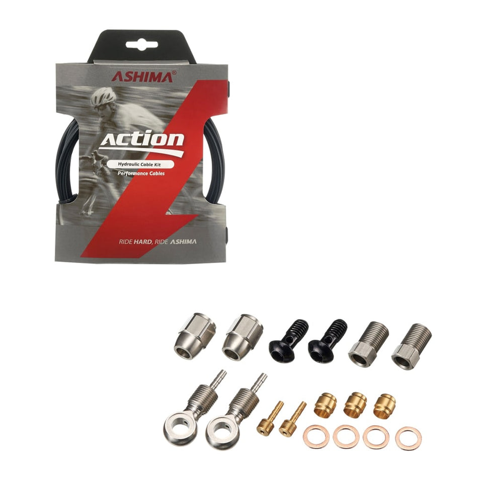 Schlauch+Anschlüsse (KIT) MAGURA 5x2,1mm und Länge: 3m aus Nylon