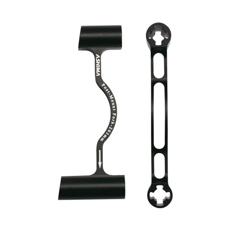 Adapter zacisków hamulcowych AU32 Przód: 203mm / Tył: 203mm Czarny