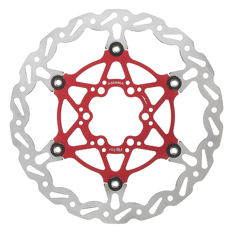 Disco de Freno Flotante FLO-TOR EVOLUTION 160mm x 105gr Rojo - 6 Agujeros