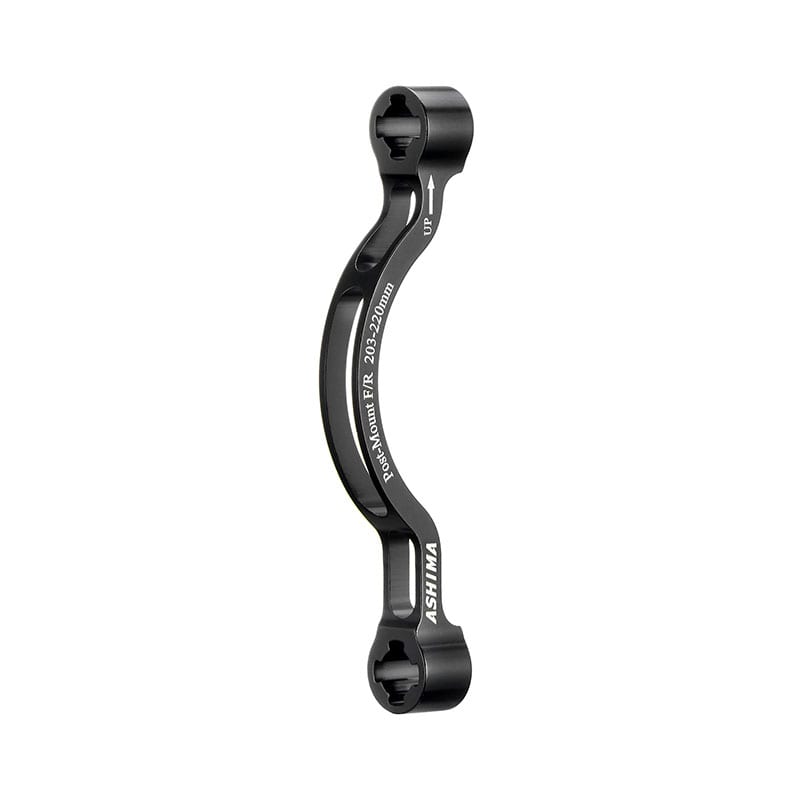 Adapter zacisków hamulcowych AU35 Przód: 220mm / Tył: 220mm Czarny