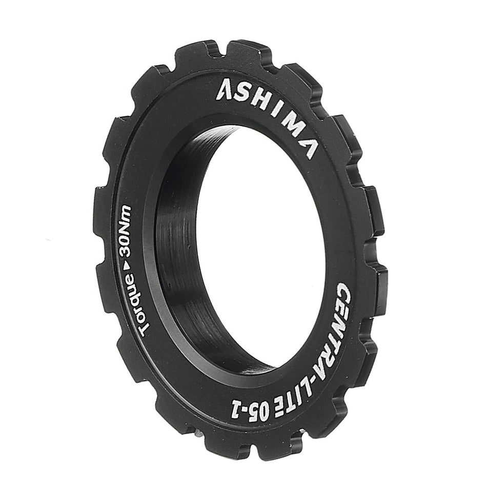Leichtgewichtige Aluminium-Mutter Center Lock Schwarz