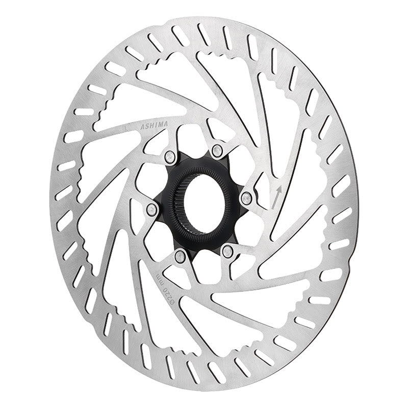 Disque de frein ARO-28 220mm x 2mm pour E-Bike Argent 308gr - Center Lock