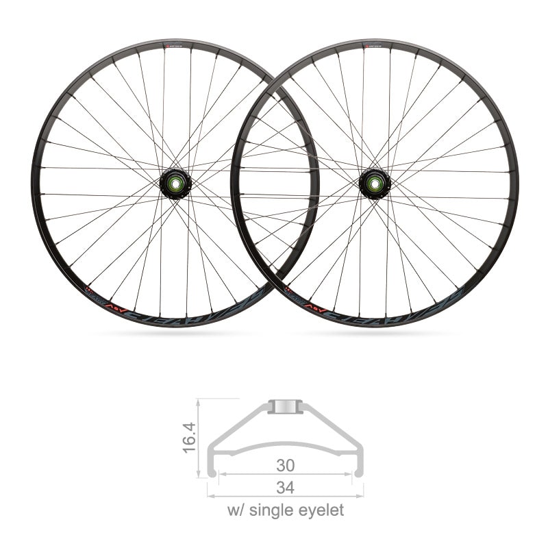 Ruote 29" x 30mm MTB READY Tubeless Microspline 12V (Coppia)